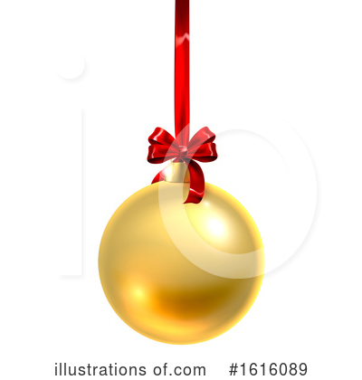 Royalty-Free (RF) Christmas Ornament Clipart Illustration by AtStockIllustration - Stock Sample #1616089