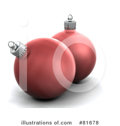 Royalty-Free (RF) Christmas Ornament Clipart Illustration by KJ Pargeter - Stock Sample #81678