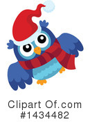 Christmas Owl Clipart #1434482 by visekart