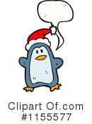 Christmas Penguin Clipart #1155577 by lineartestpilot