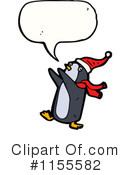 Christmas Penguin Clipart #1155582 by lineartestpilot