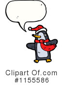 Christmas Penguin Clipart #1155586 by lineartestpilot