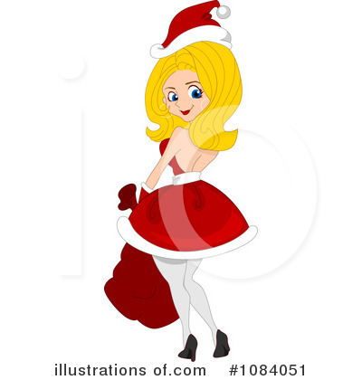 Christmas Pinup Clipart #1084051 by BNP Design Studio