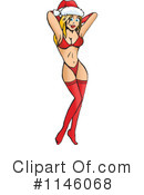 Christmas Pinup Clipart #1146068 by Dennis Holmes Designs
