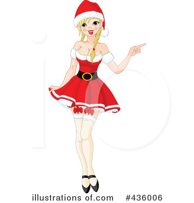 Christmas Pin Up Clipart #436006 by Pushkin