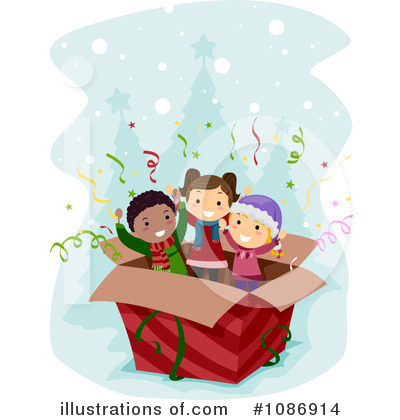 Christmas Party Clipart #1086914 by BNP Design Studio