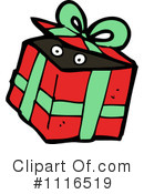 Christmas Present Clipart #1116519 by lineartestpilot