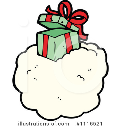 Royalty-Free (RF) Christmas Present Clipart Illustration by lineartestpilot - Stock Sample #1116521