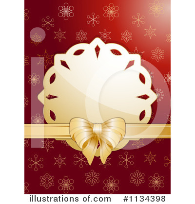 Royalty-Free (RF) Christmas Present Clipart Illustration by elaineitalia - Stock Sample #1134398