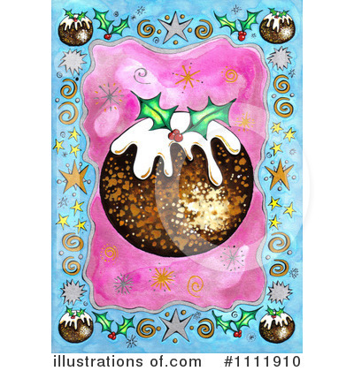 Royalty-Free (RF) Christmas Pudding Clipart Illustration by Prawny - Stock Sample #1111910