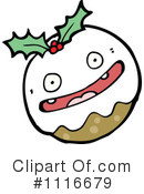 Christmas Pudding Clipart #1116679 by lineartestpilot