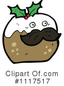 Christmas Pudding Clipart #1117517 by lineartestpilot
