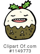Christmas Pudding Clipart #1149773 by lineartestpilot
