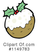 Christmas Pudding Clipart #1149783 by lineartestpilot