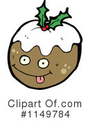 Christmas Pudding Clipart #1149784 by lineartestpilot