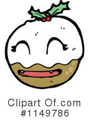 Christmas Pudding Clipart #1149786 by lineartestpilot