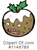 Christmas Pudding Clipart #1149789 by lineartestpilot