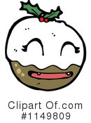 Christmas Pudding Clipart #1149809 by lineartestpilot