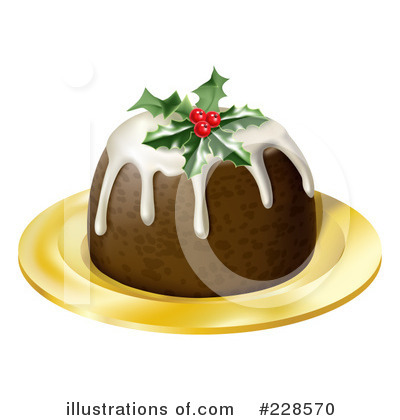 Pudding Clipart #228570 by AtStockIllustration