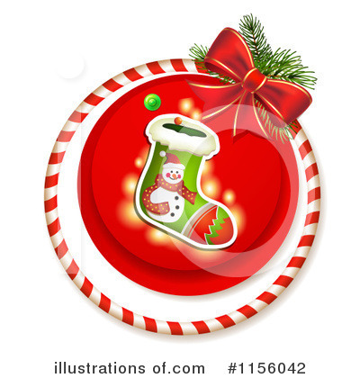 Christmas Stocking Clipart #1156042 by merlinul