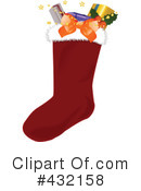 Christmas Stocking Clipart #432158 by elaineitalia