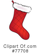 Christmas Stocking Clipart #77708 by Pams Clipart
