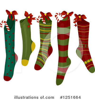 Stocking Clipart #1251664 by BNP Design Studio