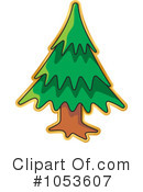 Christmas Tree Clipart #1053607 by Any Vector