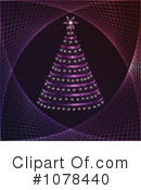 Christmas Tree Clipart #1078440 by Andrei Marincas