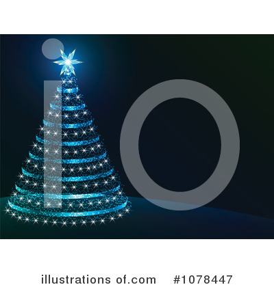 Royalty-Free (RF) Christmas Tree Clipart Illustration by Andrei Marincas - Stock Sample #1078447