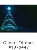 Christmas Tree Clipart #1078447 by Andrei Marincas