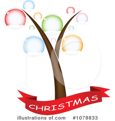 Royalty-Free (RF) Christmas Tree Clipart Illustration by Andrei Marincas - Stock Sample #1078833