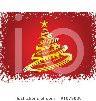 Royalty-Free (RF) Christmas Tree Clipart Illustration by KJ Pargeter - Stock Sample #1079038