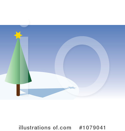 Royalty-Free (RF) Christmas Tree Clipart Illustration by KJ Pargeter - Stock Sample #1079041