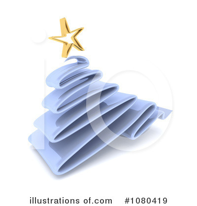 Royalty-Free (RF) Christmas Tree Clipart Illustration by KJ Pargeter - Stock Sample #1080419