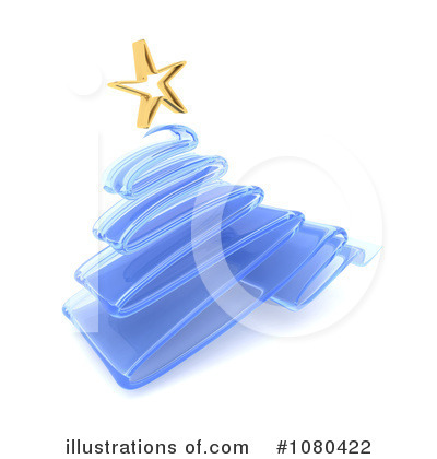 Royalty-Free (RF) Christmas Tree Clipart Illustration by KJ Pargeter - Stock Sample #1080422