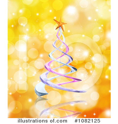 Royalty-Free (RF) Christmas Tree Clipart Illustration by KJ Pargeter - Stock Sample #1082125