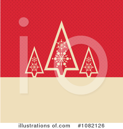 Royalty-Free (RF) Christmas Tree Clipart Illustration by KJ Pargeter - Stock Sample #1082126