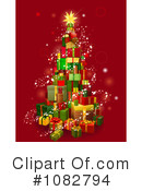 Christmas Tree Clipart #1082794 by AtStockIllustration