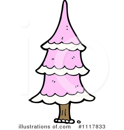 Royalty-Free (RF) Christmas Tree Clipart Illustration by lineartestpilot - Stock Sample #1117833
