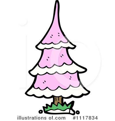 Royalty-Free (RF) Christmas Tree Clipart Illustration by lineartestpilot - Stock Sample #1117834
