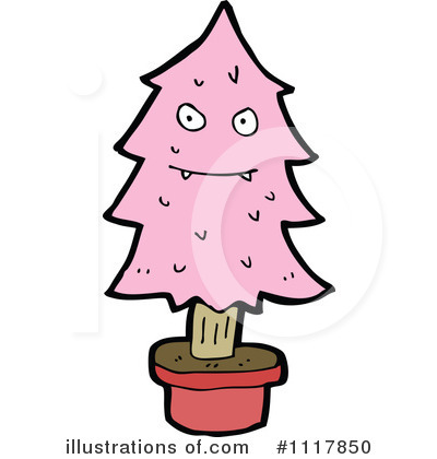 Christmas Tree Clipart #1117850 by lineartestpilot
