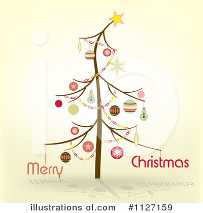 Royalty-Free (RF) Christmas Tree Clipart Illustration by dero - Stock Sample #1127159