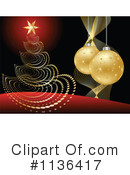 Christmas Tree Clipart #1136417 by Andrei Marincas