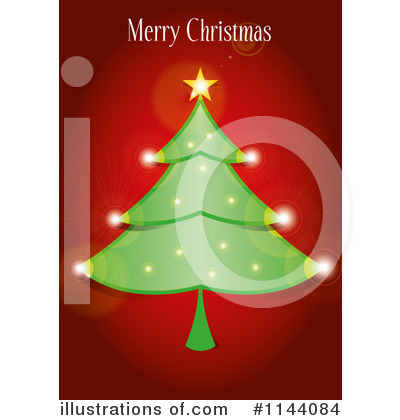 Royalty-Free (RF) Christmas Tree Clipart Illustration by Paulo Resende - Stock Sample #1144084