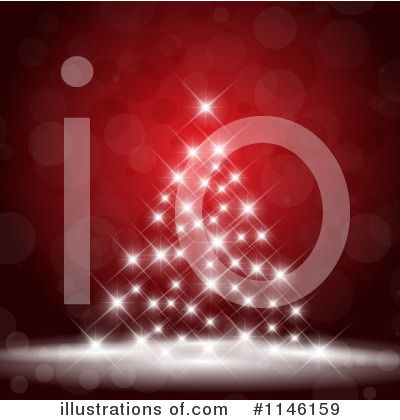 Royalty-Free (RF) Christmas Tree Clipart Illustration by KJ Pargeter - Stock Sample #1146159