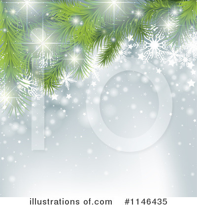 Christmas Tree Clipart #1146435 by dero