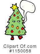 Christmas Tree Clipart #1150058 by lineartestpilot