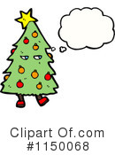 Christmas Tree Clipart #1150068 by lineartestpilot