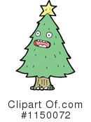 Christmas Tree Clipart #1150072 by lineartestpilot